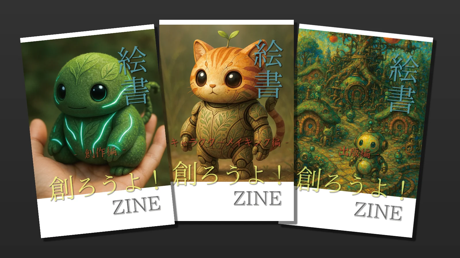 📚 絵書創ろうよ!ZINE シリーズリリース