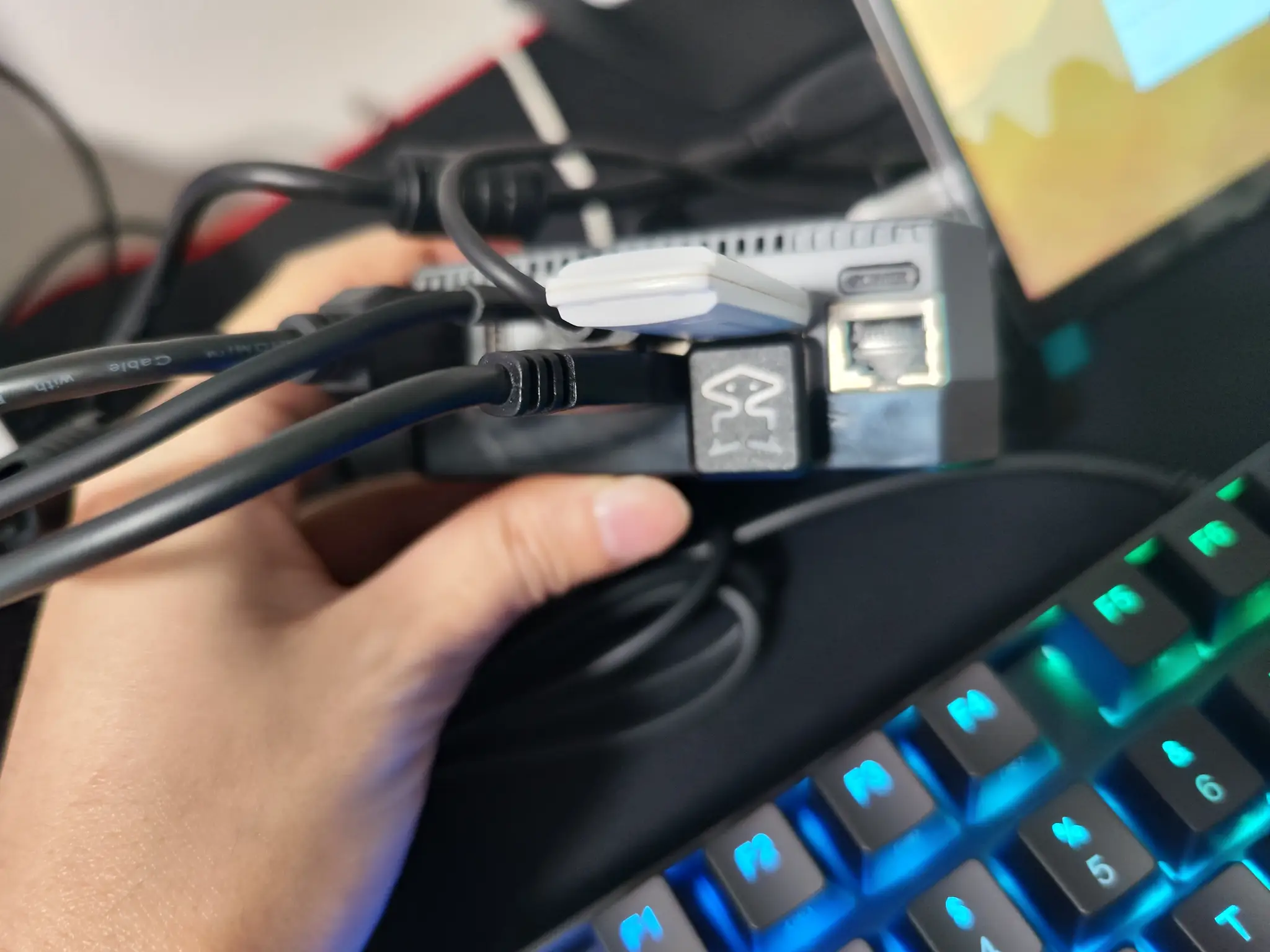 USB ブリッジ画面
